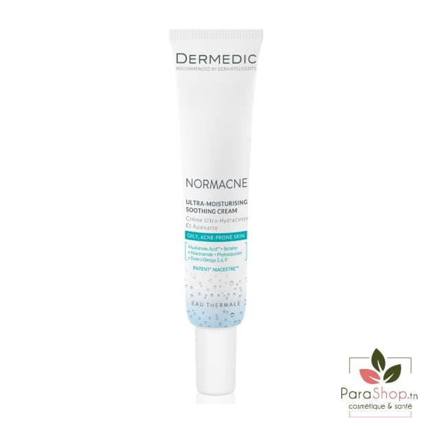 DERMEDIC NORMACNE CREME APAISANTE ULTRA HYDRATANTE 40ML