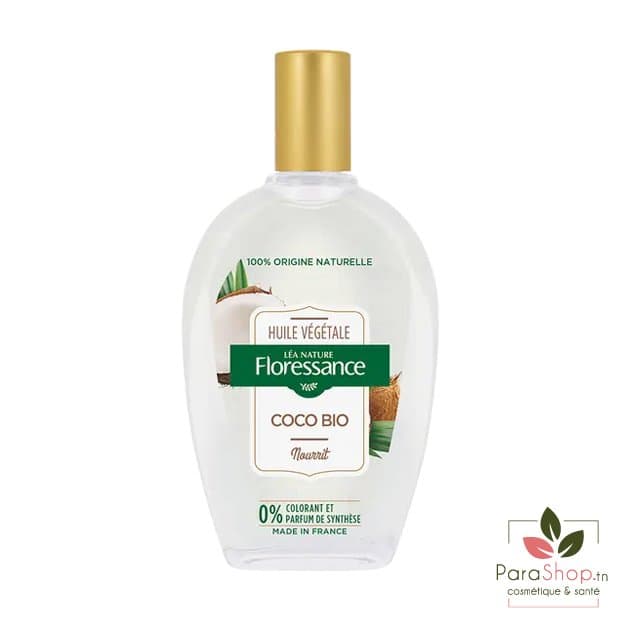 FLORESSANCE HUILE VEGETALE COCO BIO 50ML