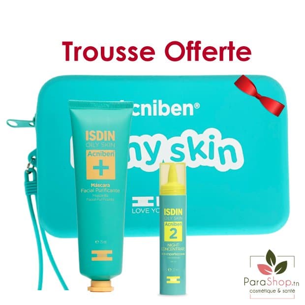 ISDIN TROUSSE ACNIBEN SERUM NUIT + MASQUE PURIFIANT