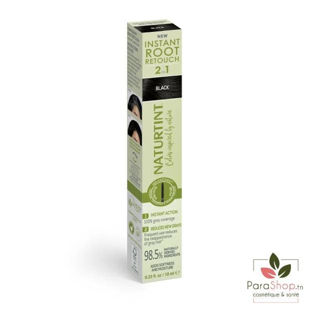 NATURTINT Instant Root Retouch 2 in 1 10ML - Black