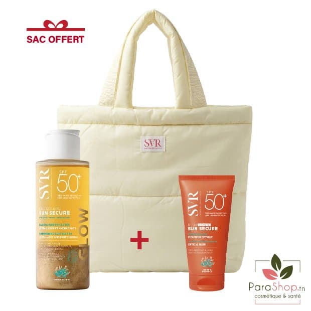 SVR PACK SUN SECURE BLUR Teinte + Eau Solaire Glow SPF50+ - 2026
