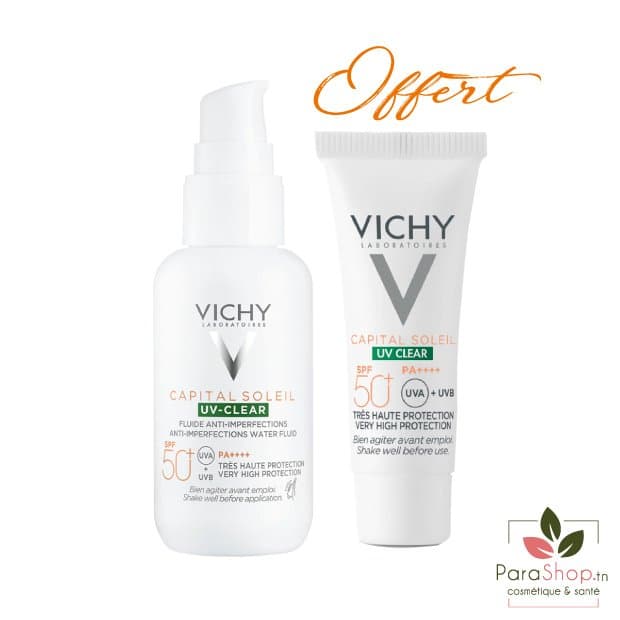 VICHY PACK CAPITAL SOLEIL UV CLEAR