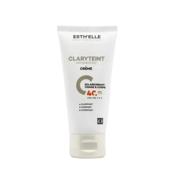 esthelle creme claryteint depigmentante 40 spf 50g