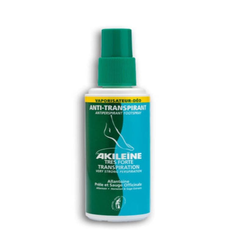 akileine anti-transpirant spray