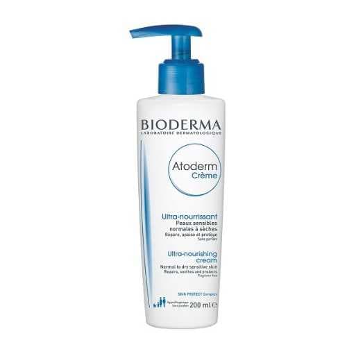 bioderma atoderm crème nourrissante pompe 200ml
