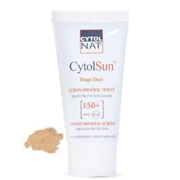 cytolnat cytolsun ecran teinte beige doré
