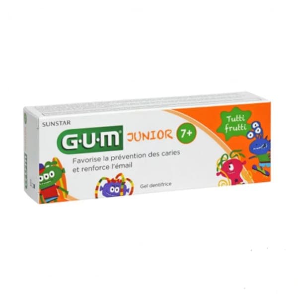 gum dentifrice junior 7-12