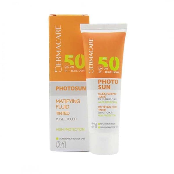 dermacare photosun ecran peaux grasses a mixtes 01 spf 50