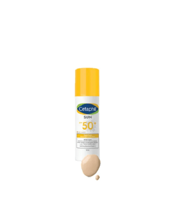 cetaphil ecran fluide teinte spf50+