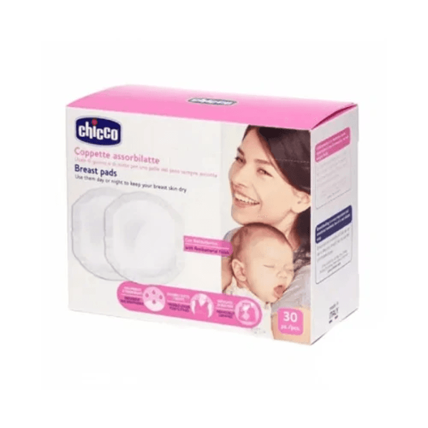 chicco coussinets d’allaitement b/30