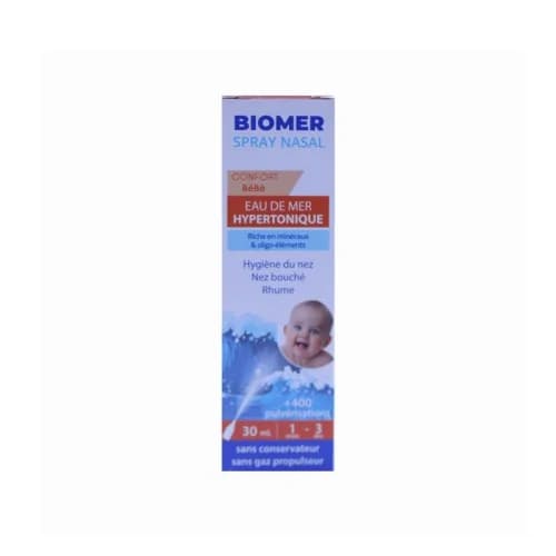 Biomer baby spray nasal hypertonique 30ml