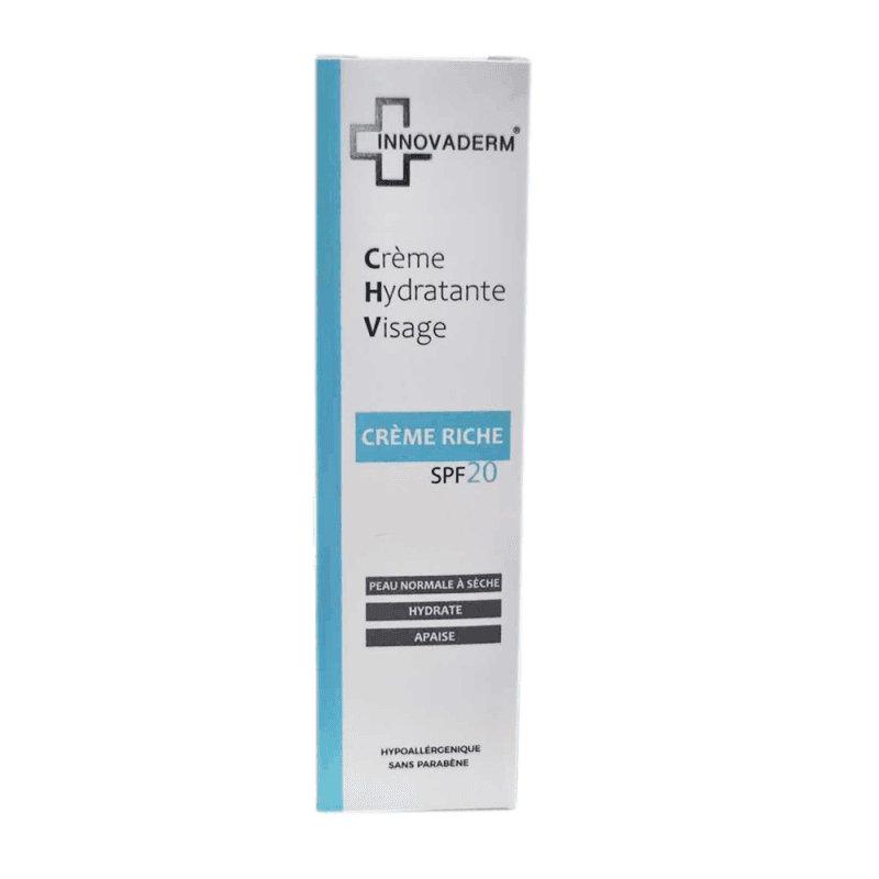 Innovaderm creme riche hydratante visage spf 20 50ml