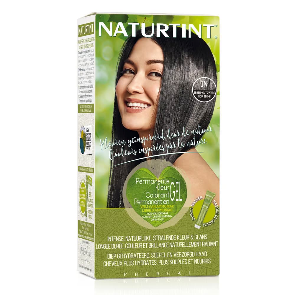 Naturtint Colorant Permanent 1N Noir Ebène 170ml