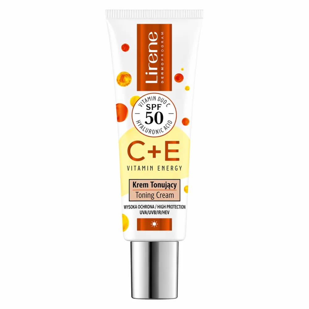 LIRENE C+E – CRÈME TEINTÉE VITAMIN ENERGY SPF50 30M