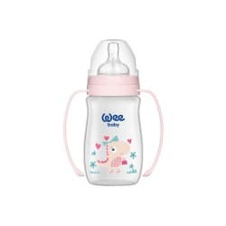 WEE BABY BIBERON CLASSIC PLUS COL LARGE PP AVEC POIGNEE 0-6M 250ML