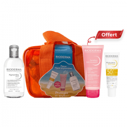 BIODERMA TROUSSE PHOTODERM SPOT AGE SPF50+ 40ML + PIGMENTBIO H2O ÉCLAIRCISSANTE 250ML + SENSIBIO GEL MOUSSANT 100ML (OFFERT)
