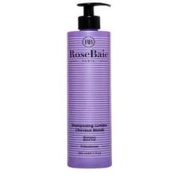 Rose baie shampoing spécial blonde et blanc