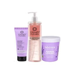 Pack soin (créme visage 100ML+Gel nettoyant peaux séche250ML+Body cream Yayourt)